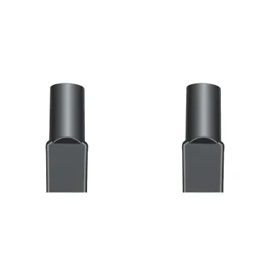 Adapter za sesalec kompatibilen z Midea MD861/U1PJ, 2 kosa, ABS