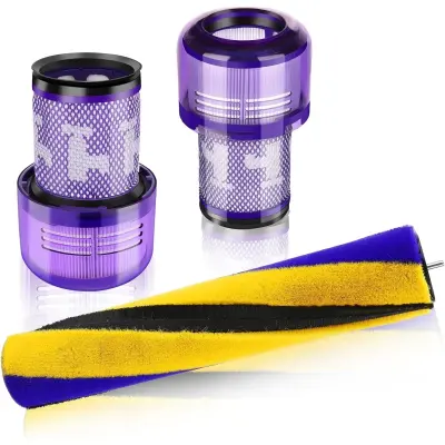 Zamenjava/kompatibilne komponente – Dyson V12 Detect Slim zamenjalni filter in glavna krtača za V12
