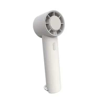 Polnilni ročni ventilator Hooked USB – prenosni mini ventilator s 5 hitrostmi, zložljivim kavljem, tihim motorjem z visoko hitrostjo in dolgo živ
