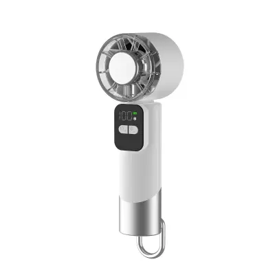 Prenosni mini USB ventilator – turbo hitro hlajenje, ročni in namizni White