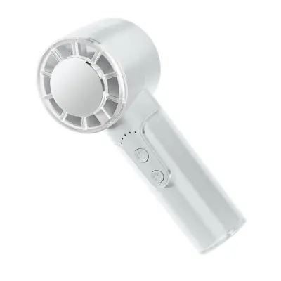 Prozoren prenosni ventilator T05 — 3-stopenjski, Type-C, 2000mAh White