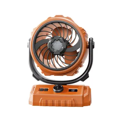 Visokohitrostni oscilirajoči zunanji ventilator – 100 stopenj, 6000mAh Orange