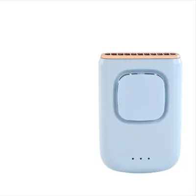 Prenosni mini vratni ventilator — 2000mAh, 3-stopenjski in tih Blue