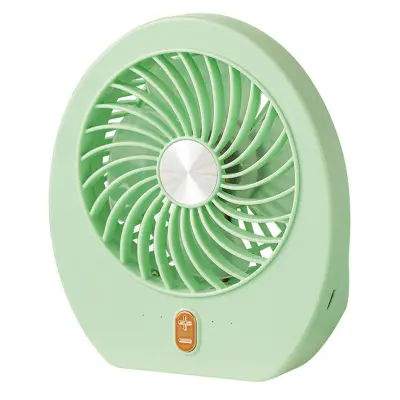 Prenosni USB mini ventilator z 4-stopenjsko močjo in 1200mAh Green