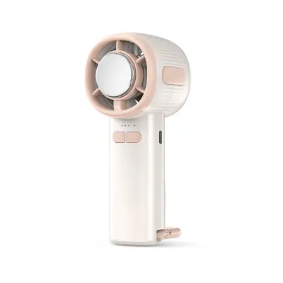 Prenosni Peltier ventilator, brezkrtačni, 3 hitrosti, digitalni zaslon White