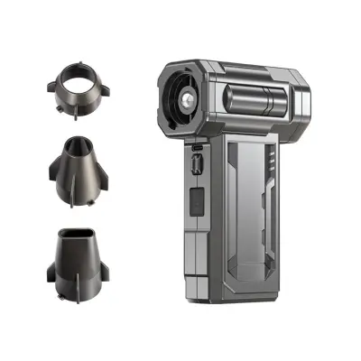Prenosni turbo ventilator Camping Standard – 130.000 rpm, USB, LED