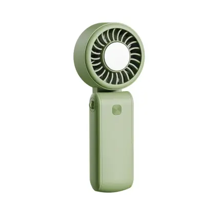 Prenosni zložljivi turbo ventilator USB, močan pretok zraka Green