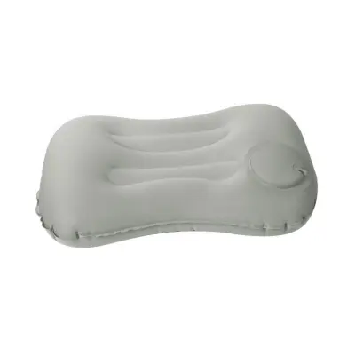 Ročno napihljiv ledveni vzglavnik s TPU ventilom za potovanja in avto Gray