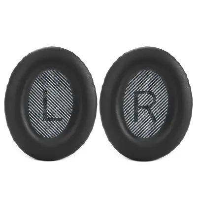 2 nadomestni ušesni blazinici, združljivi z Bose QC25 – ušesne blazinice iz spominske pene iz beljakovinskega usnja za QC15 QC2 AE2 QC35 SoundTru