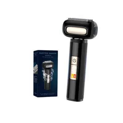 4-rezilski električni brivnik z LED zaslonom, pralni, 1200mAh