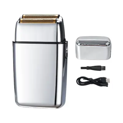 Prenosni USB brivnik za potovanja, mini, IPX vodoodporen, 50min Silver