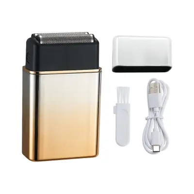 Prenosni moški brivnik – mini USB, IPX vodoodporen, zmogljiv Gold
