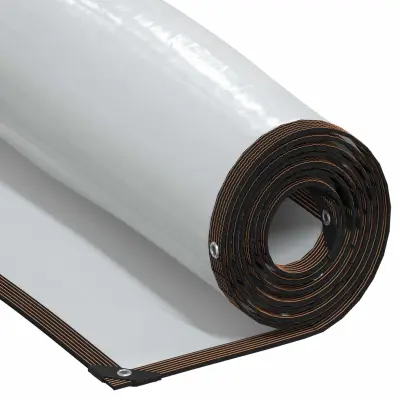 vidaXL Pokrivalo za rastline Transparentno 2 x 12 m PE