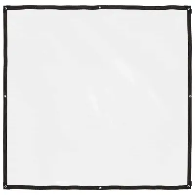 vidaXL Pokrivalo za rastline Transparentno 2 x 2 m PE