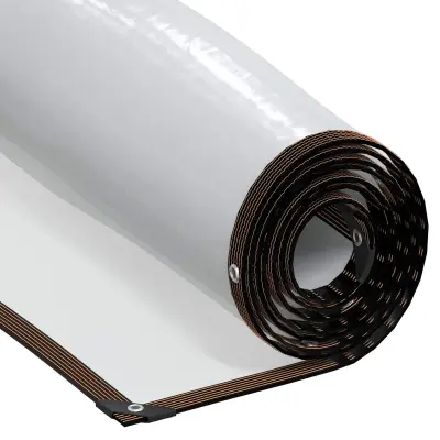 vidaXL Pokrivalo za rastline Transparentno 4 x 5 m PE