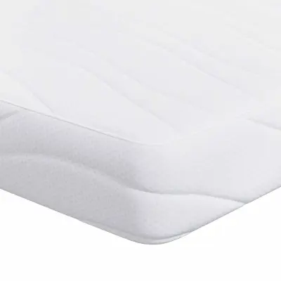 vidaXL Vzmetnica Bela 70 x 200 cm žakardna tkanina