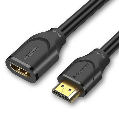 HDMI Podaljšek: Moški na Ženski 2.0 4K60Hz Visoka Ločljivost Podaljšek  0,5 m
