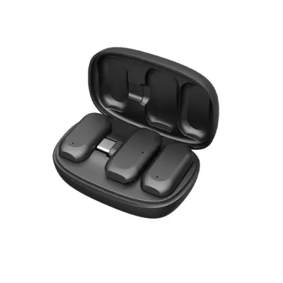 Brezžični lavalier mikrofon AI, 200m, 32h, 130dB, Type-C