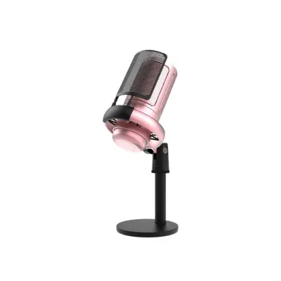 Roza USB kondenzatorski gaming mikrofon s pop filtrom enopotisni izklop