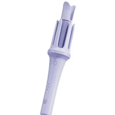 Samodejni kodralnik las s turmalinsko keramiko, 3 nastavitve 110-240V Purple