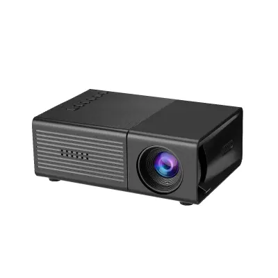 Prenosni mini projektor za dom z HDMI, USB in 3W zvočnikom Black