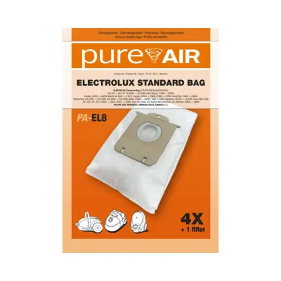 Vrečke za sesalnike Pure Air ELECTROLUX - 4 vrečke + filter