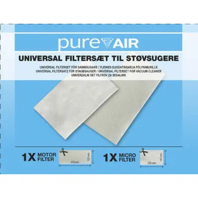 Univerzalni set filtrov za sesalnik Pure Air