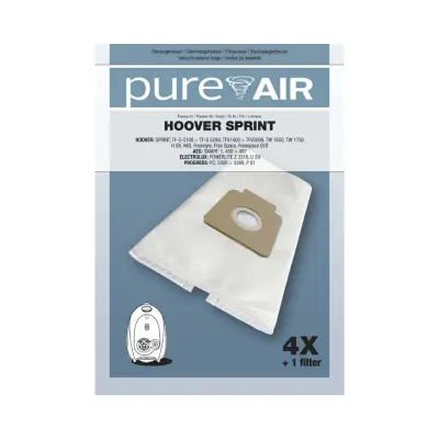 Vrečke za sesalnike Pure Air HOOVER SPRINT - 20 vrečk + 5 filtrov
