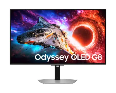 Samsung monitor 32 OLED G80SH Odyssey G8, 3840x2160, 2x HDMI, DP, USB-C, 240 Hz