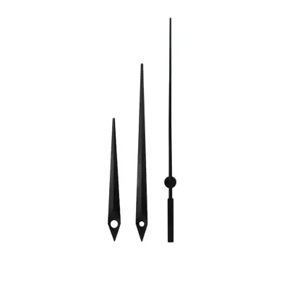 Tiho kvarčno gibanje ure s črnimi kazalci – os 18.5mm, navoj 9.5mm