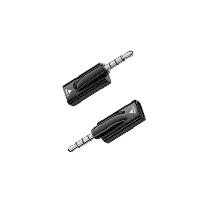 3,5 mm moški na USB-C ženski adapter z DAC čipom — dvojni paket, 40mW