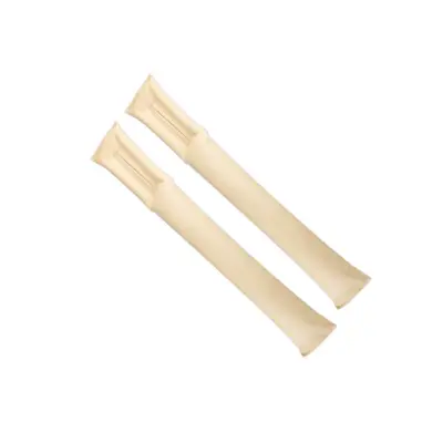 Sedežni polnili 4-pack — PU usnje, vezenina, elastična pena Beige