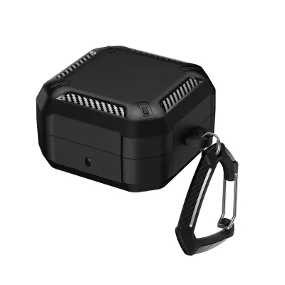 Zaščitni ovitek za Samsung Galaxy Buds4 in Buds4 Pro – PC+TPU Black