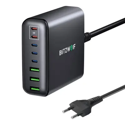 BLITZWOLF BW-S26 250W STENSKI POLNILEC ZA TELEFONE Z USB-C IN VISOKO MOČJO