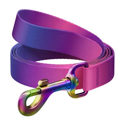 WAUDOG GRADIENT NAJLONSKI PASJI POVODEC, ŠIRINA 20 MM, DOLŽINA 122 CM, VIJOLIČEN