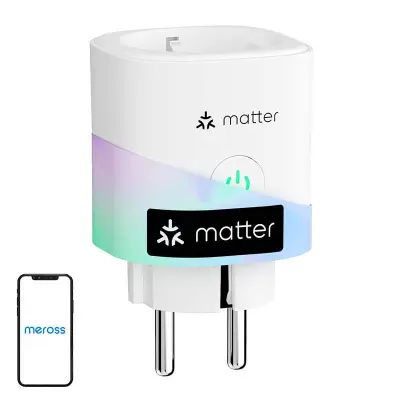 MEROSS WIFI VTIČNICA ZA PAMETNI DOM ZADEVA MERITEV ENERGIJE DALJINSKO UPRAVLJANJE