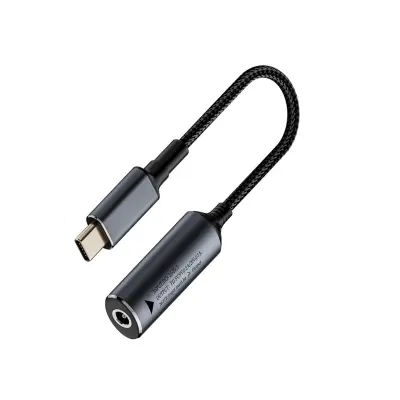 5525 Ženski na Type-C Moški 140W Kratek Kabel Adapter - Napajanje