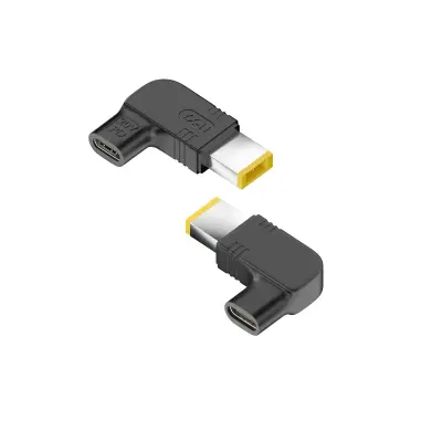Združljiv z Lenovo: 2-Pack USB-C ženski na kvadratni vtič 20V adapter