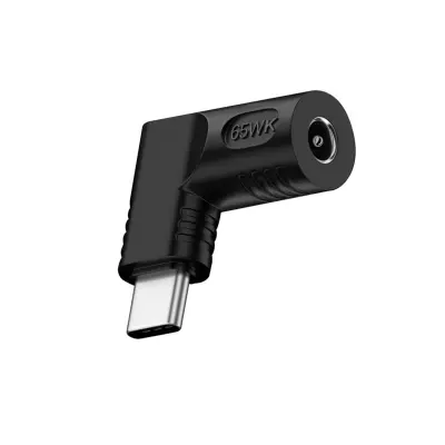 65W DC ženski na USB Type-C moški adapter - učinkovito napajajte svoje naprave