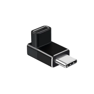 Type-C na USB4 moški na ženski adapter pod pravim kotom - 40Gbps, 240W PD polnjenje