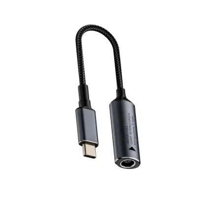 6006 Ženski na Type-C Moški 140W Kratek Kabel Adapter - Napolnite Naprave