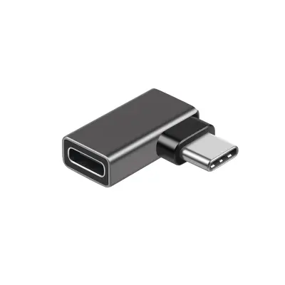 Adapter Type-C na USB4: moški na ženski kotni pretvornik, 240W in 40Gbps