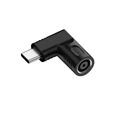 DC ženski na USB Type-C moški 65W PD napajalnik - Tip B