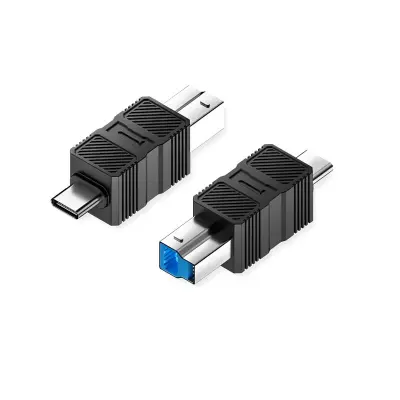 USB 3.0 B Moški na C Moški Adapter (2 kosa) za Hitro Povezavo