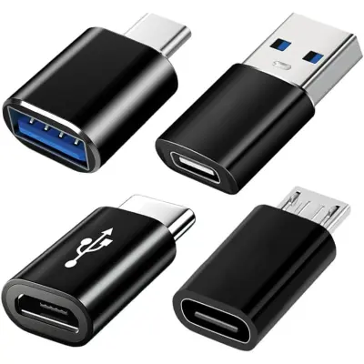 4-delni komplet adapterjev USB-C: USB 3.0 & Micro USB adapterji za večjo združljivost