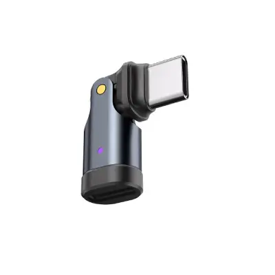 180° vrtljiv 240W USB-C na USB-C adapter - priključek za hitro polnjenje
