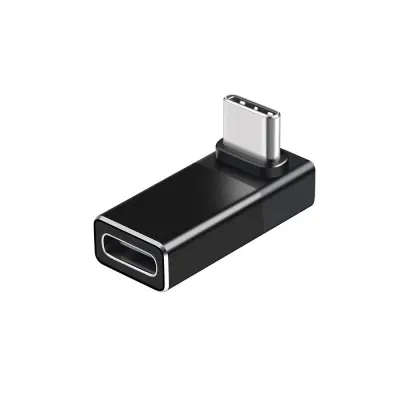 Adapter Type-C na USB4: moški na ženski kotni priključek, podpira 240 W in 40 Gbps