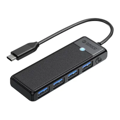 ORICO ADAPTER HUB 4V1 ZA RAČUNALNIK IN PRENOSNIK USB PRIKLJUČEK A HITRO POLNJENJE