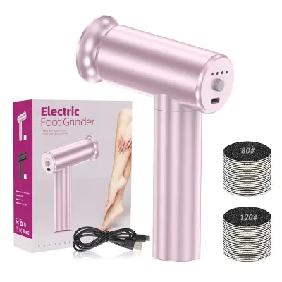 Električni mlin za pete - polnilni odstranjevalec žuljev Pink