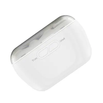 Polnilna električna turpija za nohte 3-stopenjska, USB-C White